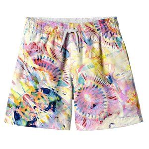 Stella Cove NWT Boys Multicolor Print Elastic Drawstring Waist Swim Trunks 14Y